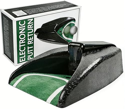 Taza de golf automática con retorno de pelota - Ayuda portátil para entrenamiento interior/exterior