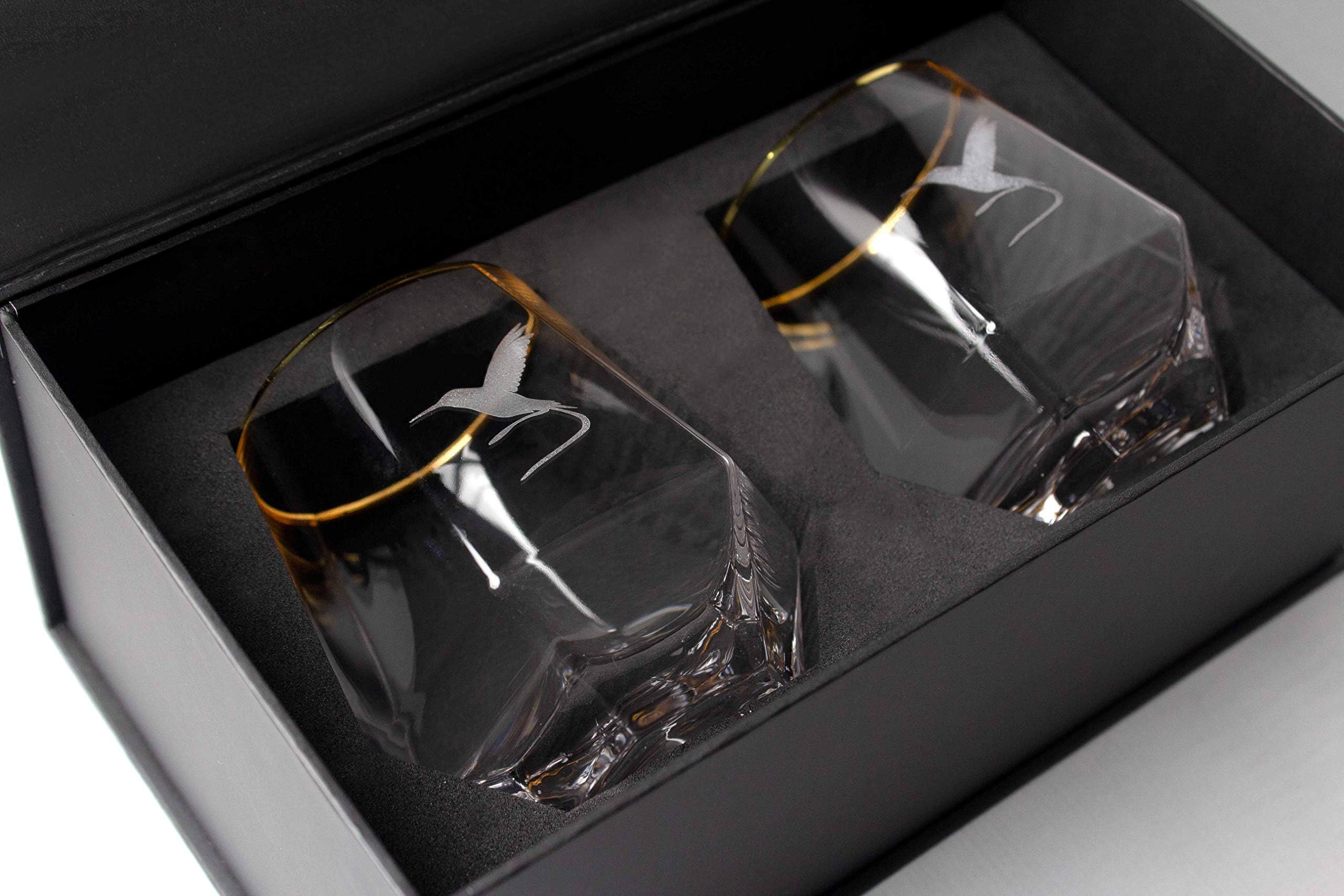 Final Touch RUMTASTER Rum Glass Tasting Set Curved glass Designed For