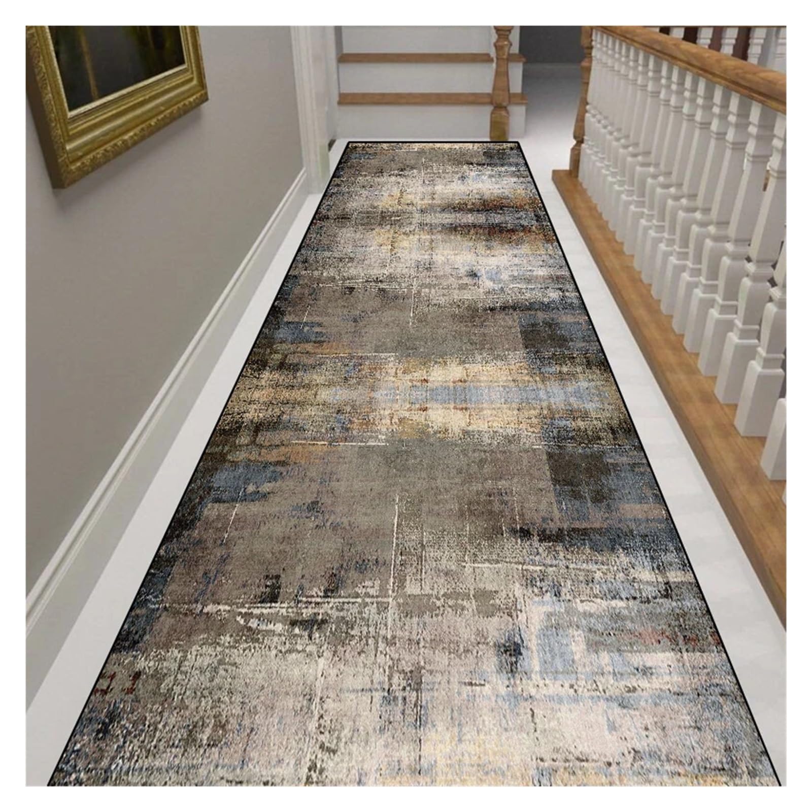 Alfombra pasillo de 80x200cm lavable Color07 para decorar la entrada de casa