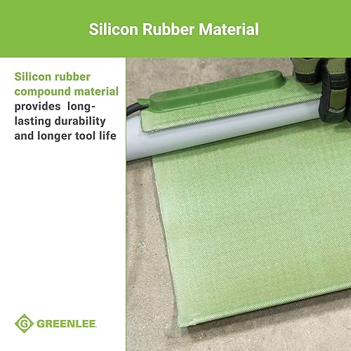 Miniatura 9 de Greenlee 860-4 Manta de calefacción de PVC controlada termostáticamente para conductos de PVC de 3-12" a 4", 120 voltios, 1300 vatios
