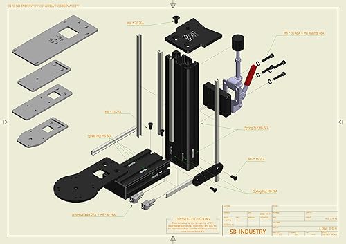 Miniatura 8 de SB21 Desk Mount for The Flight Sim Game Joystick,hotas desk mount,Thrustmaster Warthog,winwing orion,vkb,virpil stick & throttle mount systemwith