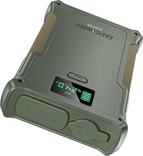 EASYLONGER CPAP Battery Backup, 40000mAh Power Station for ResMed Philips CPAP Machine, etc. 148Wh Pass-Through Emergency Power Supply, PD 3.0 Fast Charging Power Bank for CPAP Outdoor Camping