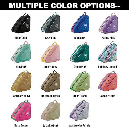 Miniatura 3 de Bolsa de patinaje para patines de hielo, en línea, patines y cuádruples - Niños y adultos