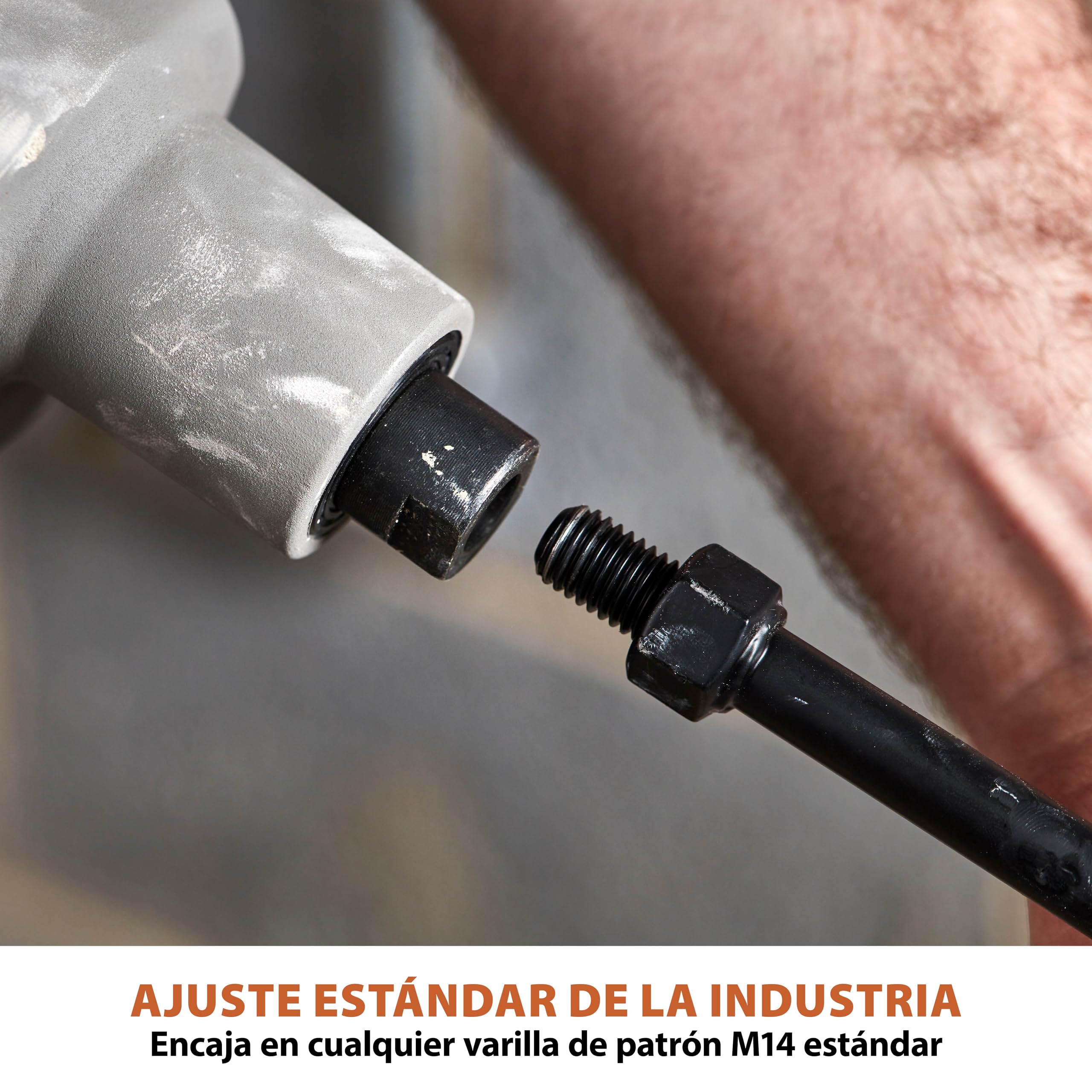 Evolution Power Tools R120MXR-Li Mezcladora de varilla inalámbrica portátil mezcla cualquier medio, iones de litio de 18 V. Batería incluida