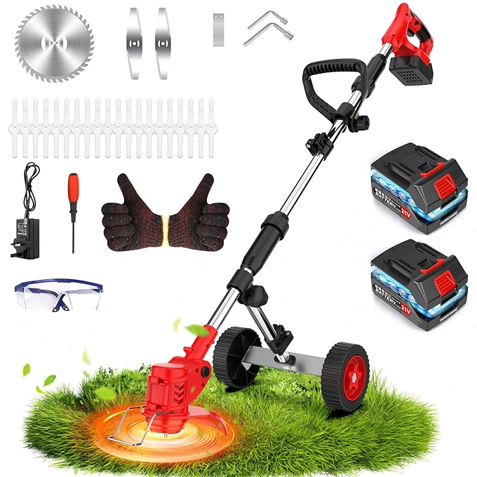 电动多功能割草机 无线草坪修剪器