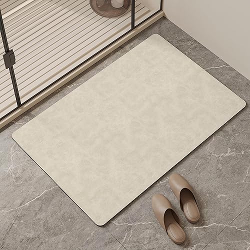 Miniatura 53 de Alfombra de Baño, Goma Antideslizante de Secado Rápido Absorbente Alfombras de Baño Delgadas que Caben Debajo de la Puerta Alfombras de Piso de