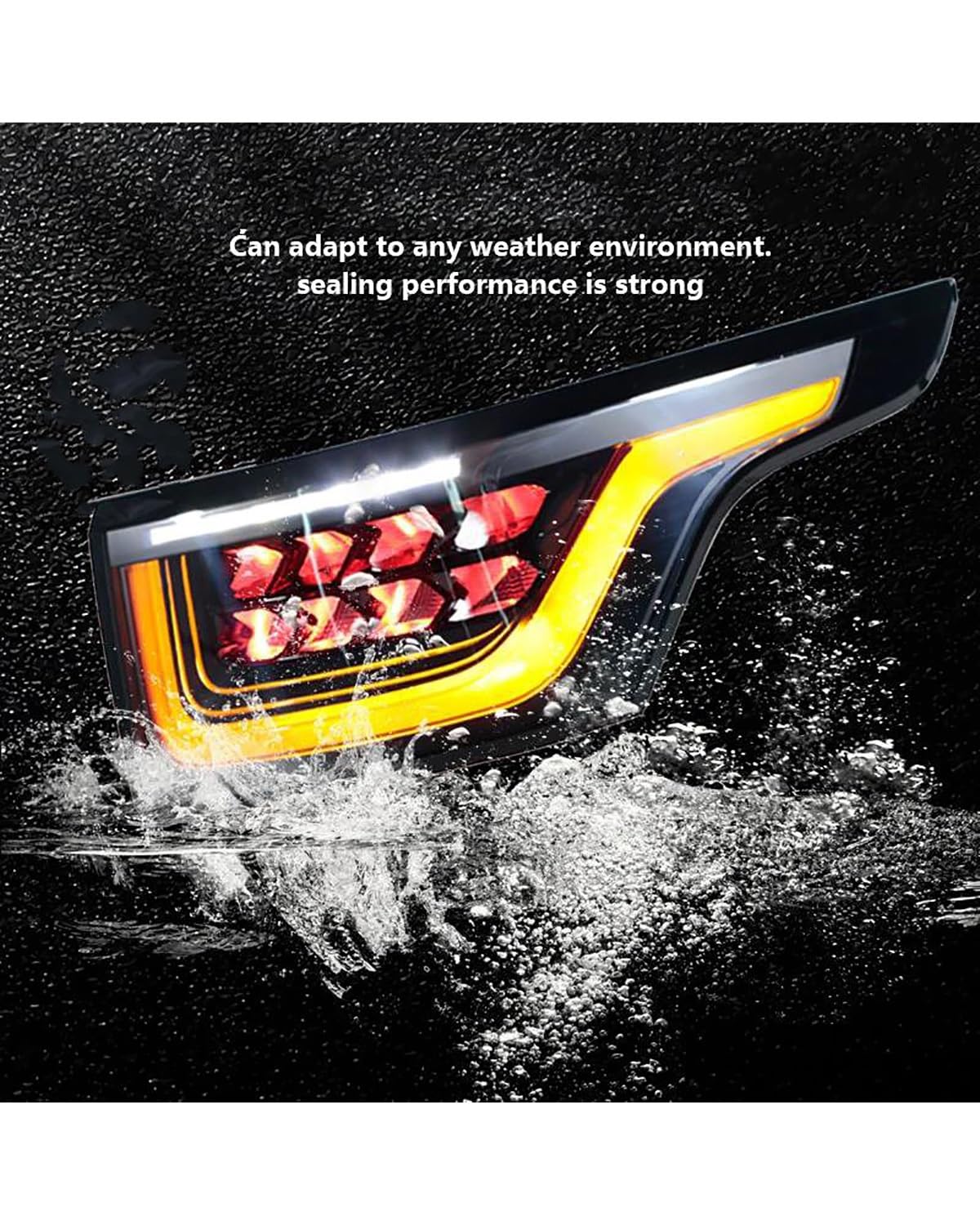 Fanale Posteriore per Land per Rover per La Range per Rover Sport L494 2013 2014 2015 2016 2017 Auto LED Fanale Posteriore Posteriore Lampada Segnalazione Blocchi Fari Posteriori Auto