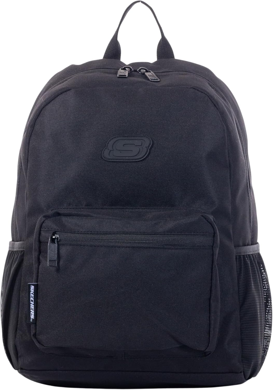 Skechers 365 JR Adventure Travel Backpack for Women & Men, College Backpack, Laptop Bag, Multipurpose Back Pack & Book Bag (Black)