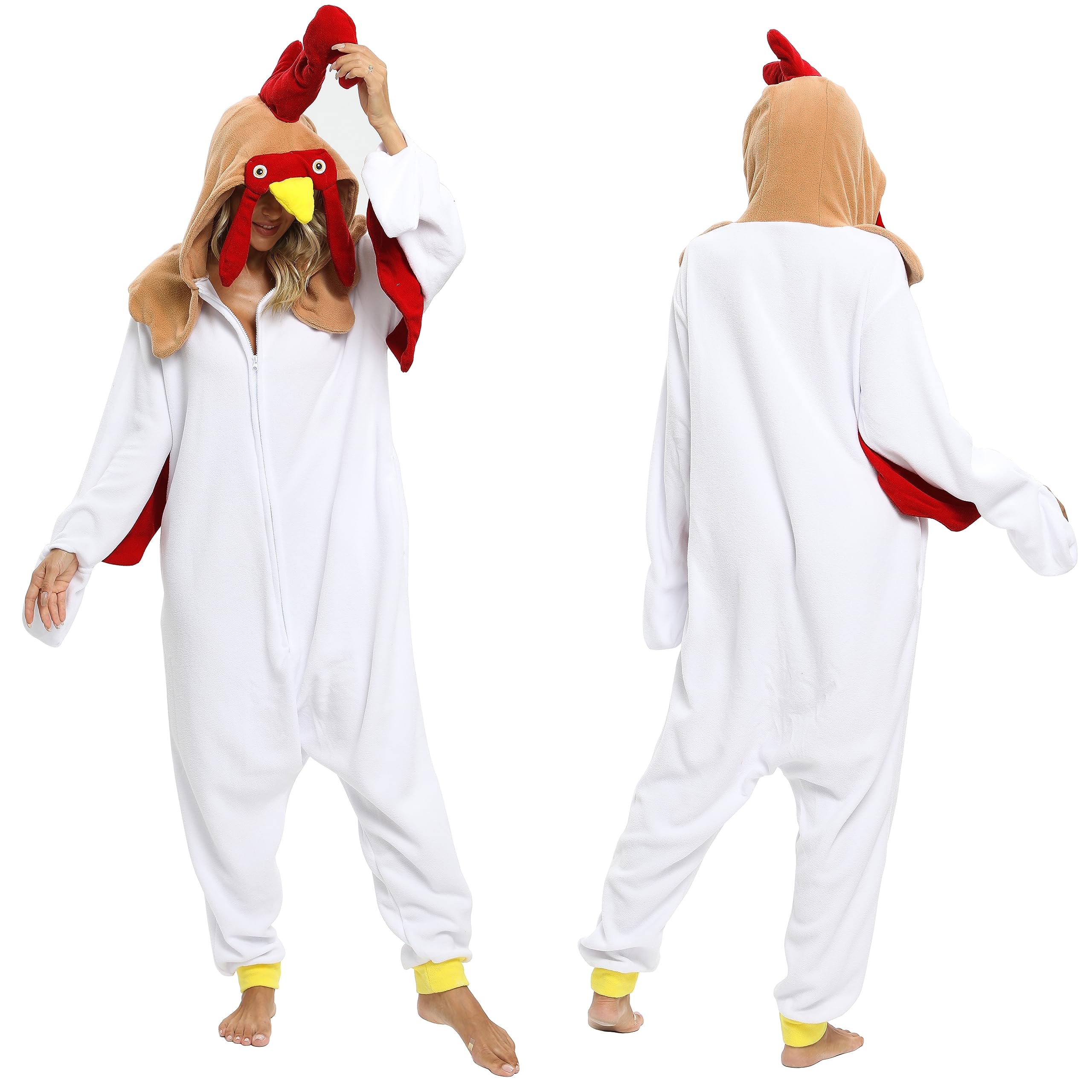 LBJR Pigiama Animali Adulti Cosplay Costume Pigiamone Intero Onesie
