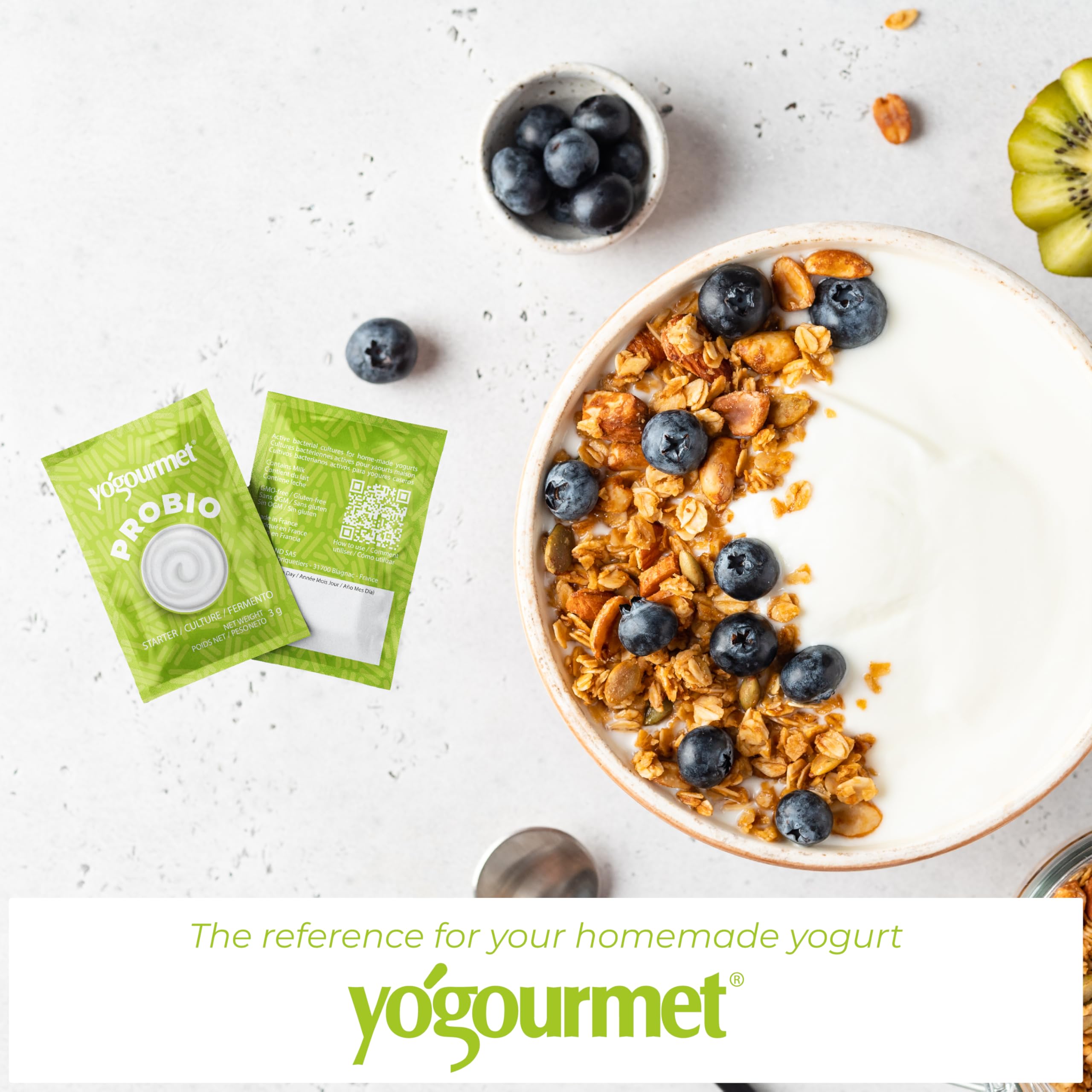 YOGOURMET Freeze-Dried Probiotic Yogurt Starter 1 oz (30 g)