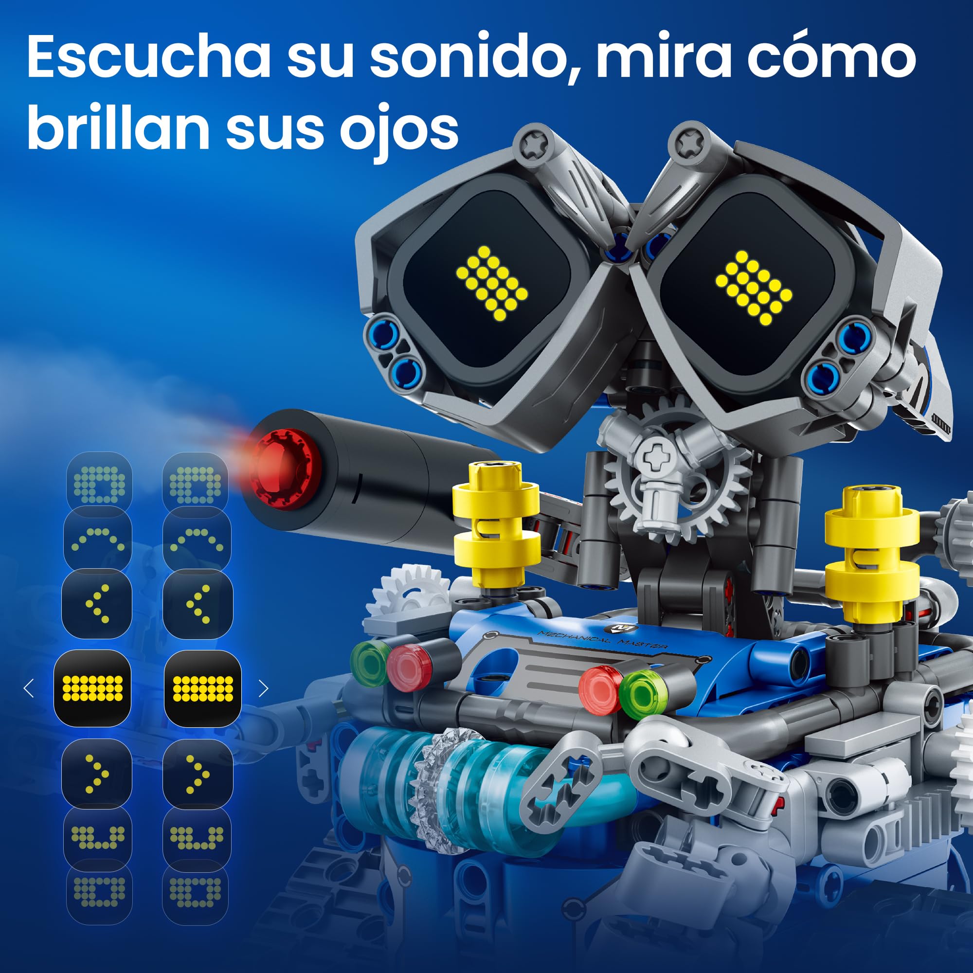 Sillbird Kit de Construcción de Robots Programable para Niños de 8-13 Años | 5 en 1 Kit Robotica con App y Control Remoto, Regalo Ideal para Cumpleaños y Navidad, 596 Piezas