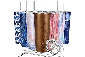 Cozy Coffee Companion: 26 oz Mountain Woodgrain Travel Mug