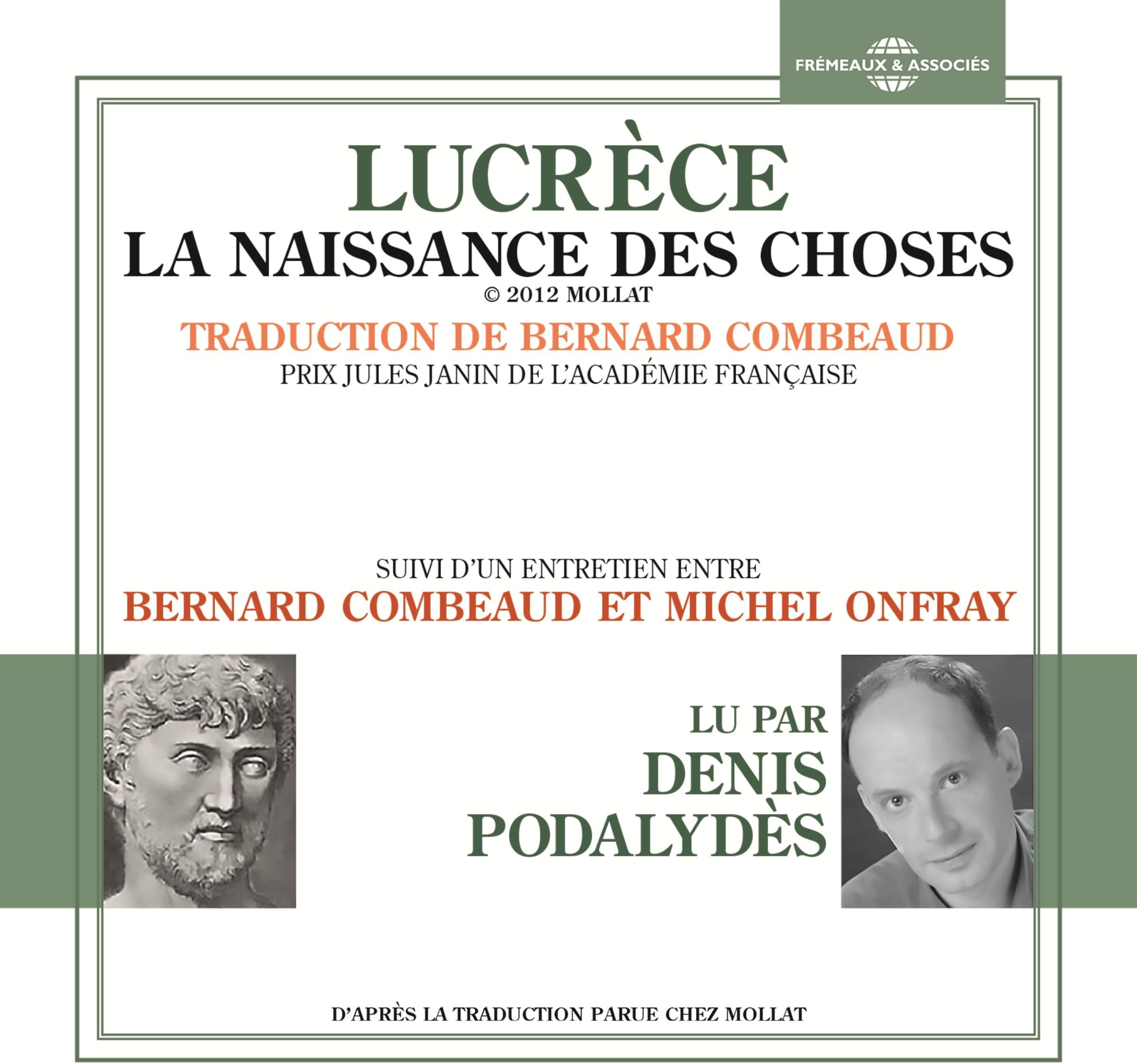 La naissance des choses suivi d'un entretien entre Bernard Combeaud et Michel Onfray