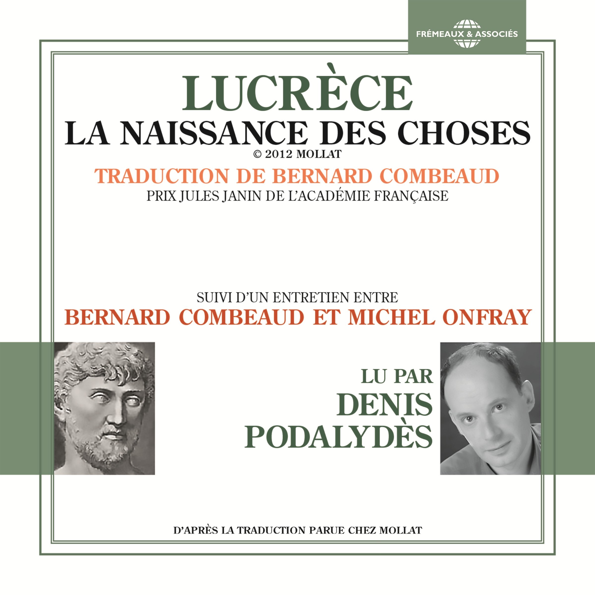 La naissance des choses suivi d'un entretien entre Bernard Combeaud et Michel Onfray