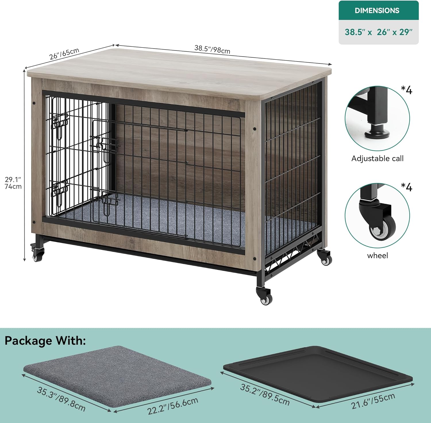 Transform Your Space: YITAHOME Stylish Dog Kennel Furniture Review