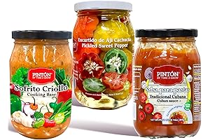 PINTÓN Sofrito, Tomato Marinara, Roasted Peppers & Pickled Pepper Trio Pack