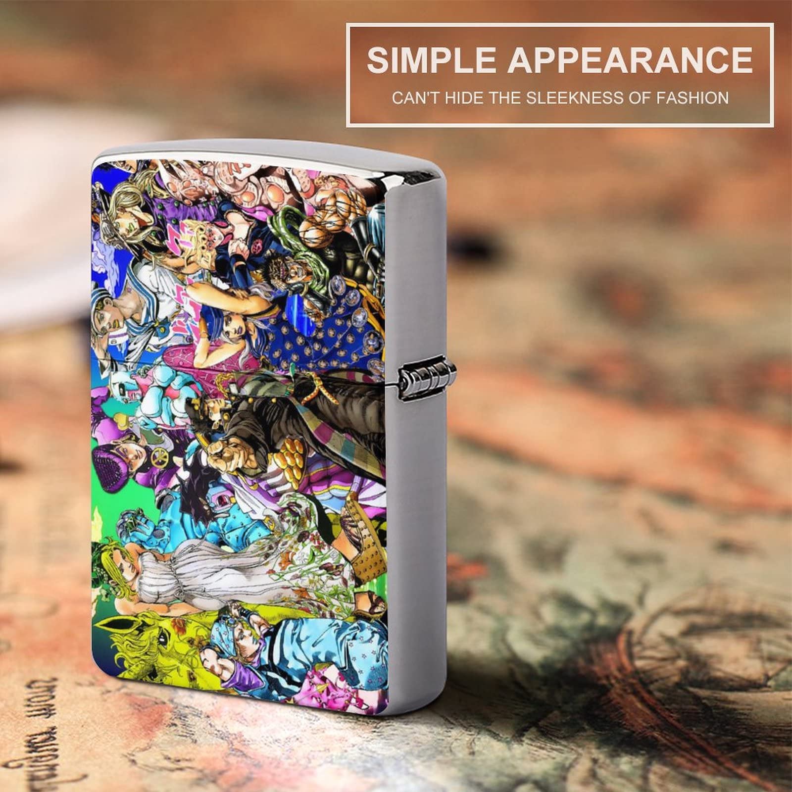 Amazon.co.jp: ライターケース ジョジョの奇妙な冒険 ZIPPO兼用ケース 