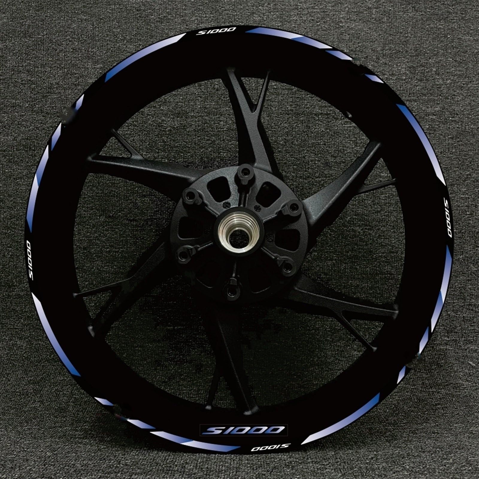 Motorcycle Wheel Sticker Rim Decal Hub Stripe Tape for BMW S1000XR S1000R 1000RR Motorbike(Color4)