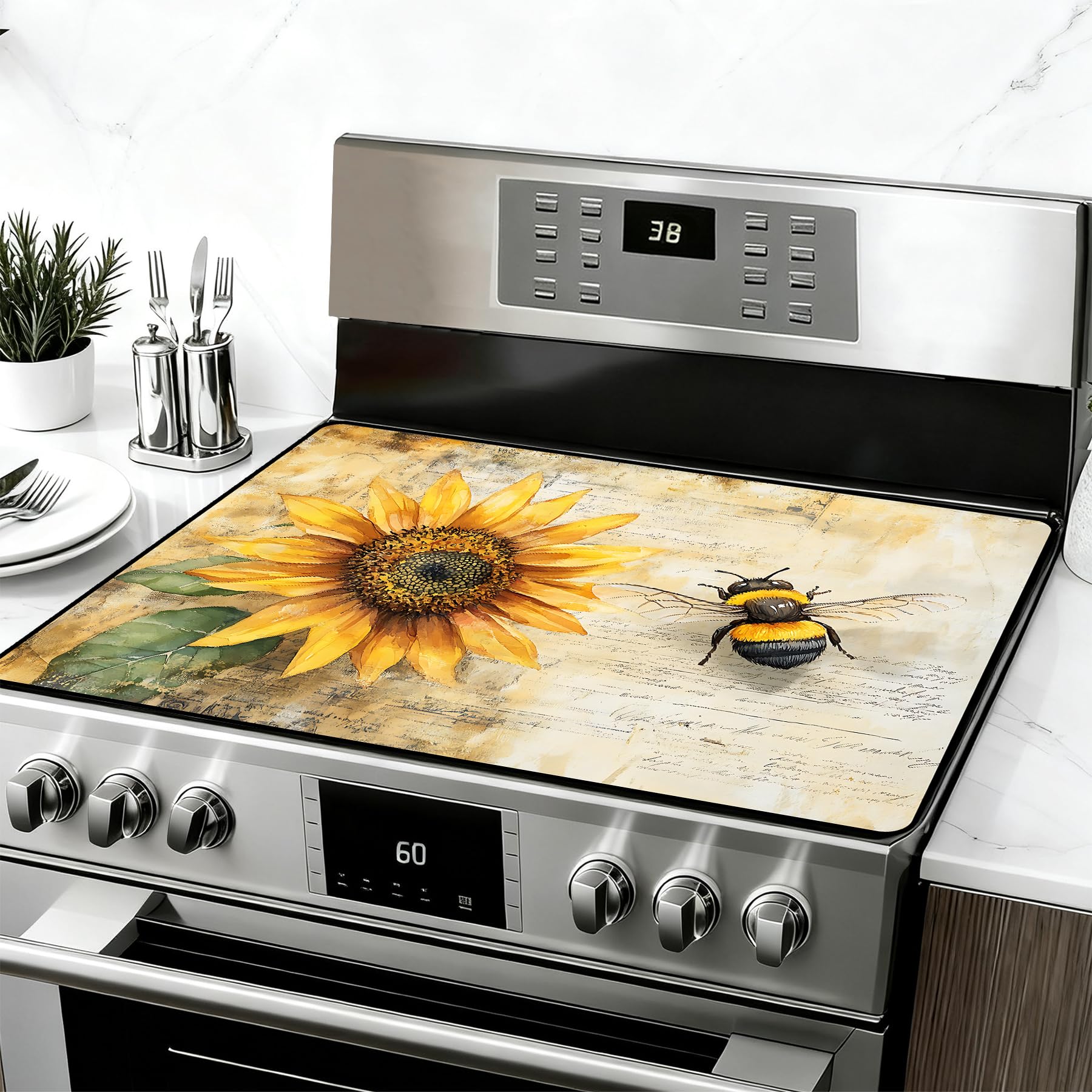 28"x20" Anti-Slip Electric Stove Top Cover