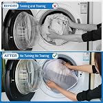 3Pcs Mesh Laundry Bags Washing Machine Mesh Wash Bags Jumbo for Delicates Clothes,Bed Linen,Toys with Drawstring Closure Sturdy(3 XXLarge 28 x 26 Inches)
