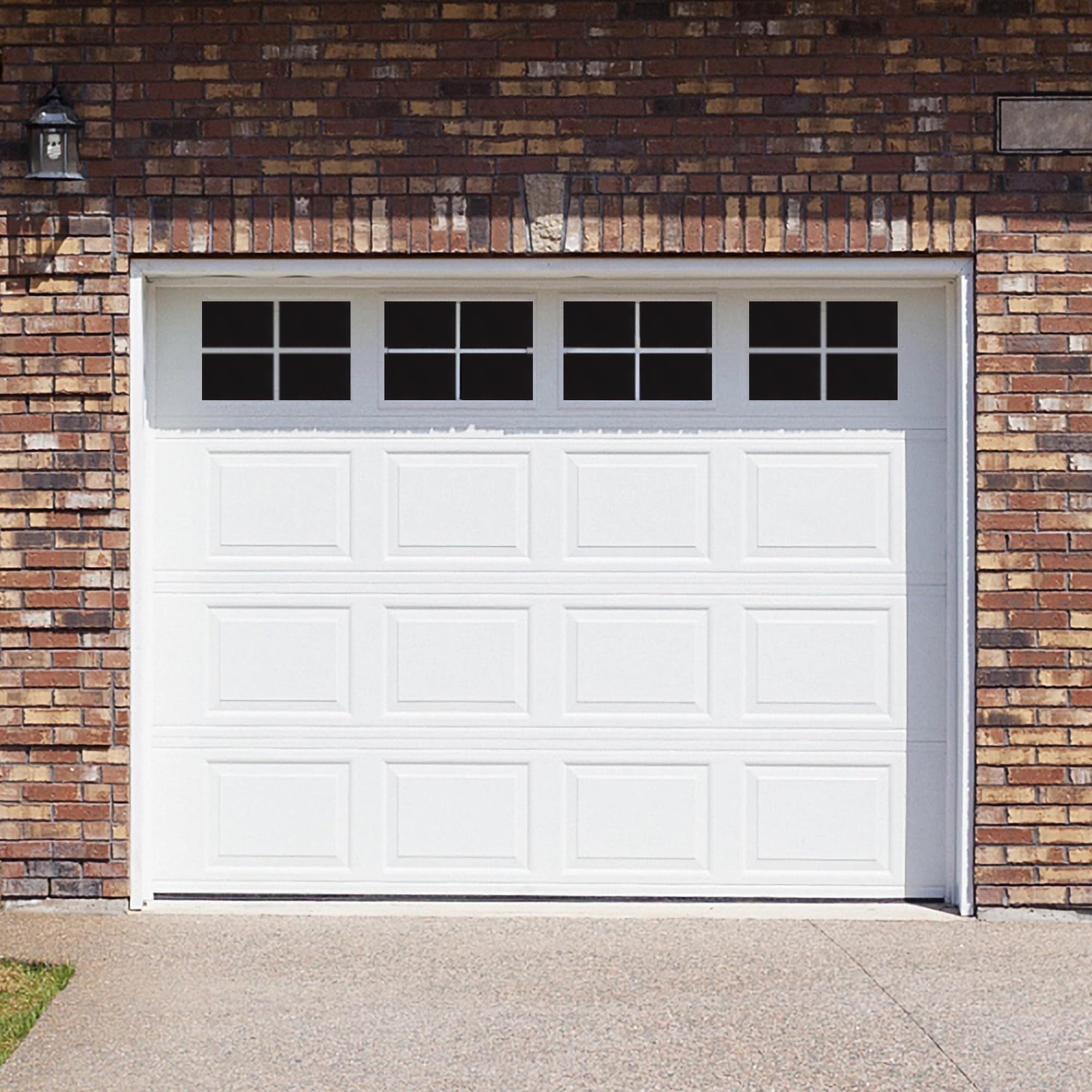 Magnetic Fake Window Panels for Garage Door - Faux Garage Window ...
