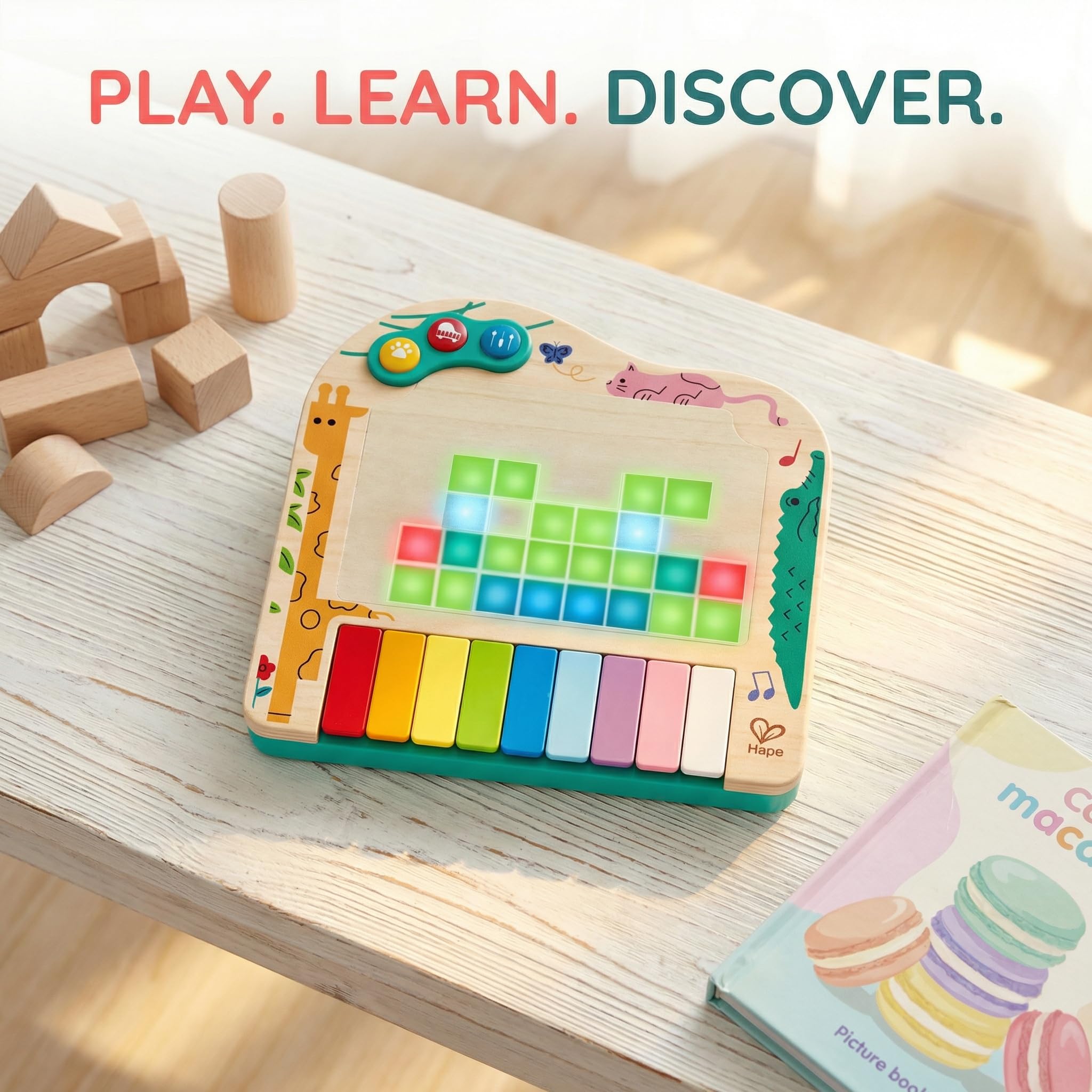 Hape Pixel zabawka fortepianowa