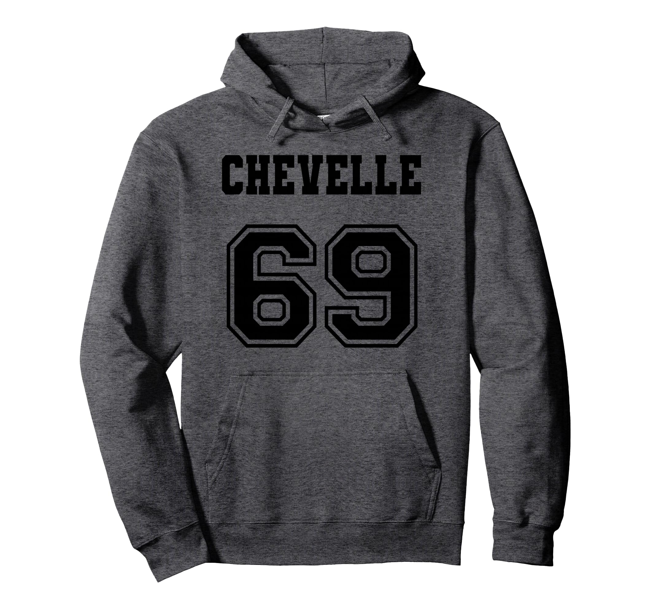 Jersey Style Chevelle 69 1969 Old School Muscle Car Pullover Hoodie