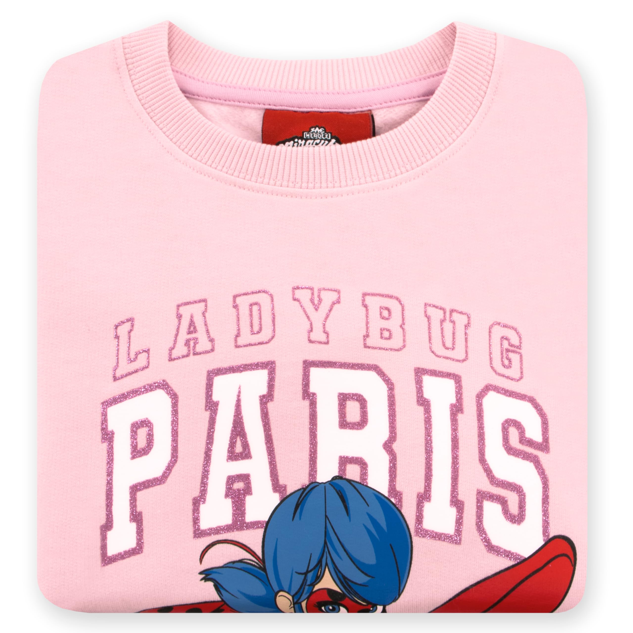 Miraculous Sudadera para Niñas, Jersey Ladybug Niña, Sudadera Infantil De Manga Larga