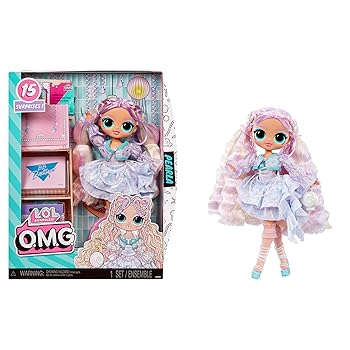 L.O.L. Surprise! OMG Fashion Doll Pearl with 15 Surprises