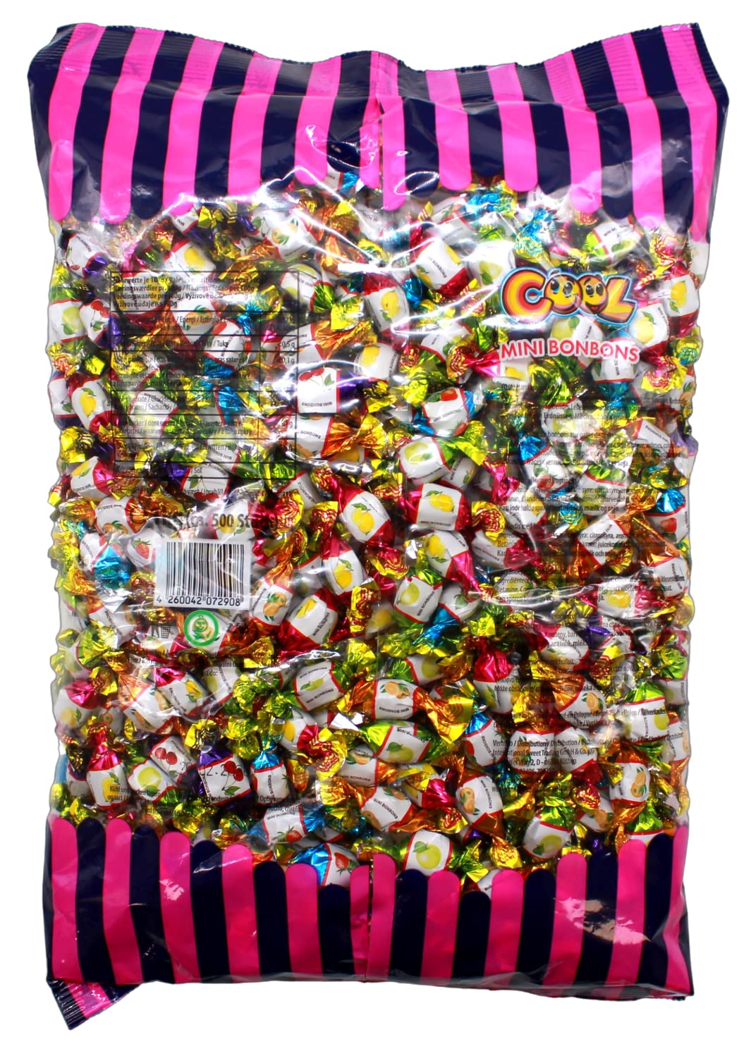 Cool Mini Bonbons Frucht Mix, 6er Pack (6 x 1kg)