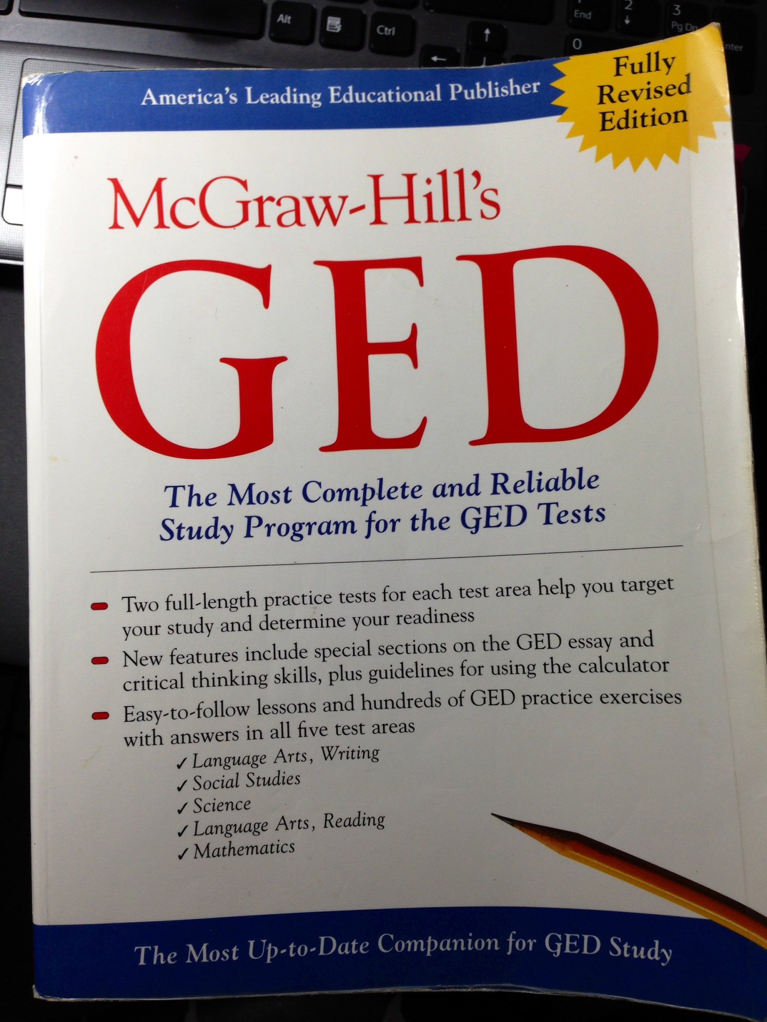 McGraw-HIll's GED : The Most Complete and Reliable Study Program for the GED Tests
