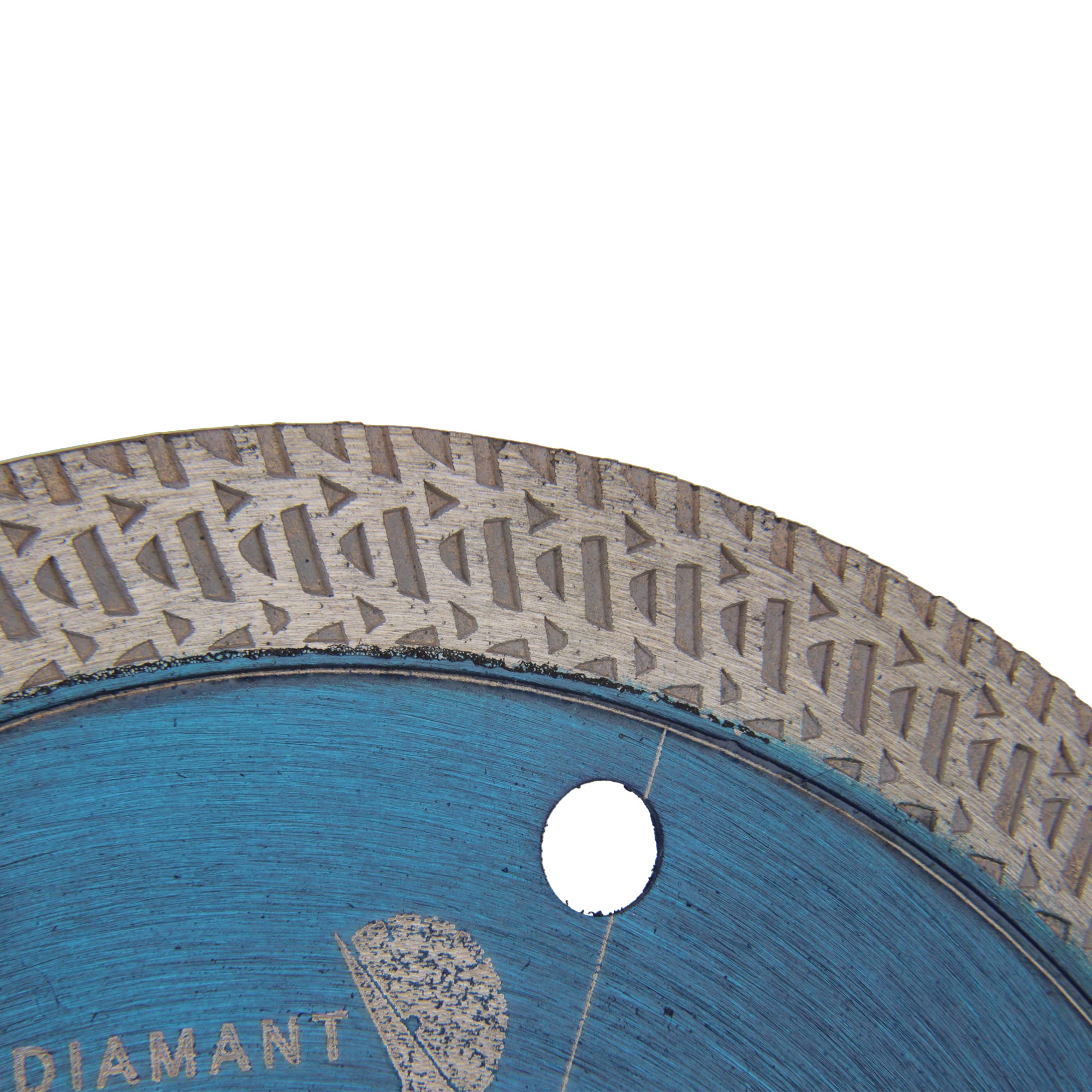 PRODIAMANT F50 Disco Diamantato Professionale 125 mm x 22,23 mm - gres porcellanato, ceramica, taglio a secco fino, taglio preciso senza scheggiature, ideale per smerigliatrice angolare