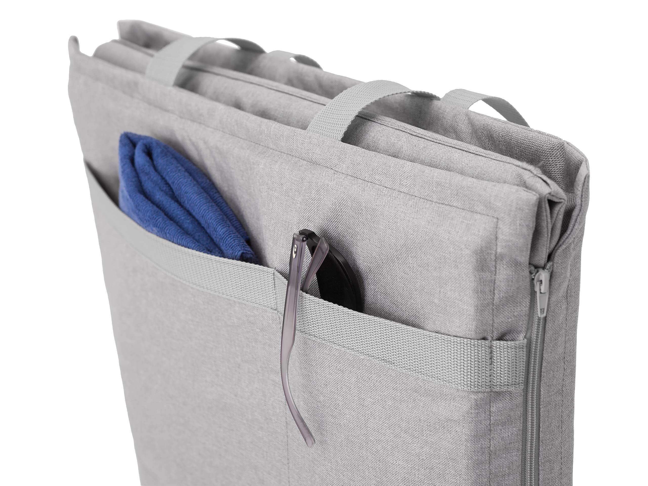 Strandmatte, 2in1 Sonnenliege, Strandmatte faltbar zu Tasche, 2in1 Faltbar Campingmatte für Outdoor, Park, Garten, tragbar - viele Farben, 177x54 cm