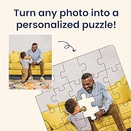 Photo Puzzle, Pet, Wedding, Family Reunion Puzzle | 30 Piece, Custom Jigsaw Puzzle for Adults (Vertical/Portrait) | 11 x 14 | I See Me!