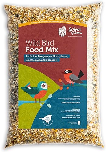 Schoen Farms Mezcla gourmet de alimentos para pájaros silvestres (4 libras)