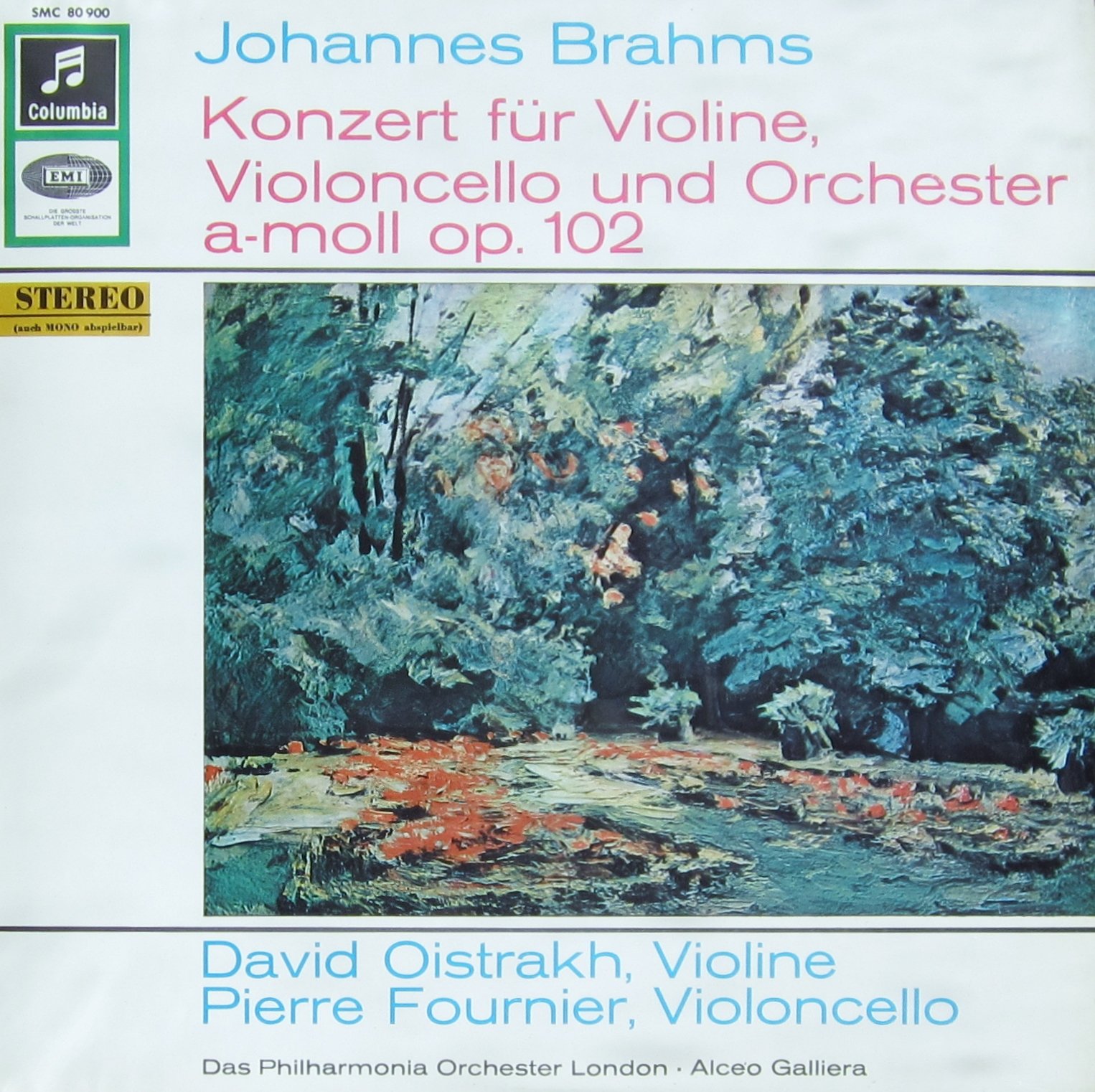 Brahms: Konzert für Violine, Violoncello und Orchester a-moll op. 102 [Vinyl LP] [Schallplatte]