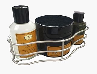 FixtureDisplays® Stainless Steel Wire Caddy Basket Storage Shampoo Soap Organizer Conditioner Shaving Accessories 215-2PK