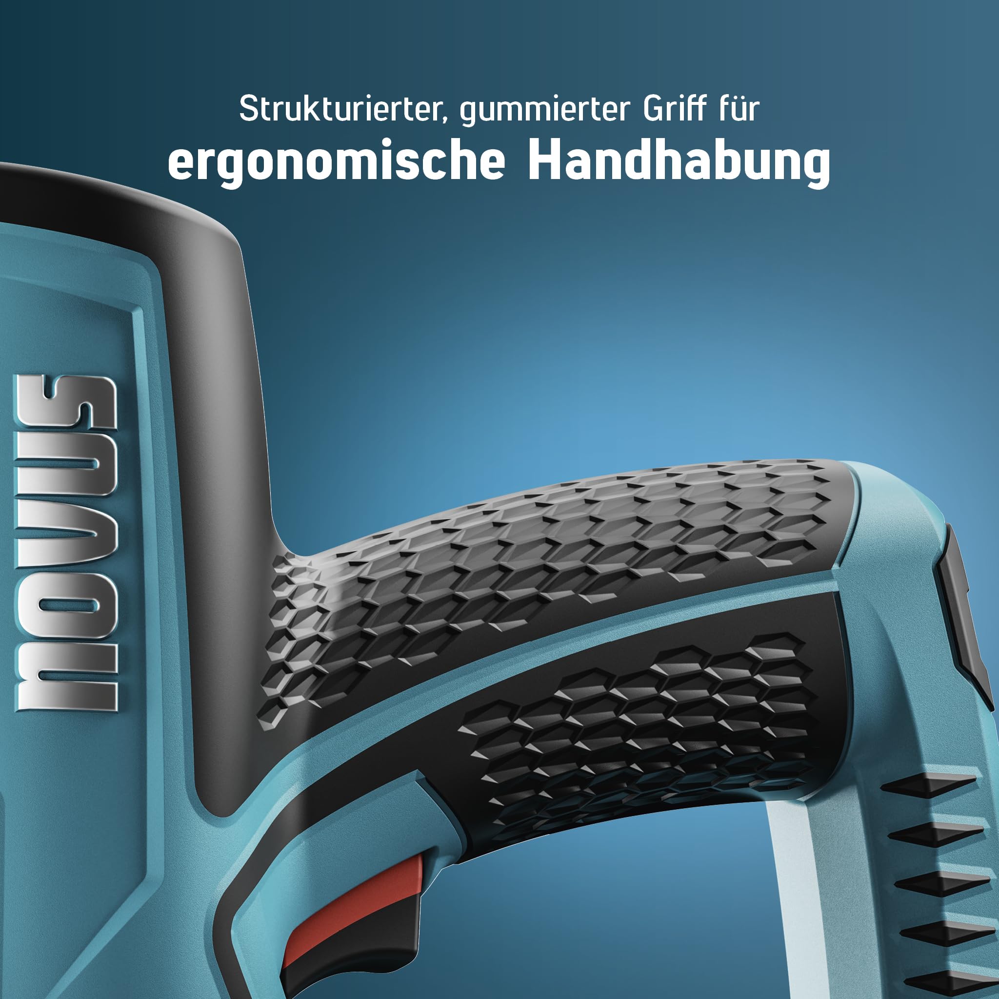 NOVUS TOOLS Elektrotacker J-150 Set mit 1800 Klammern │ Profi-Tacker und Nagelpistole mit Schlagkraftregulierung, Distanzanschlag und Unterlademechanik │ Für Feindrahtklammern 6-14 mm und Nägel 16 mm