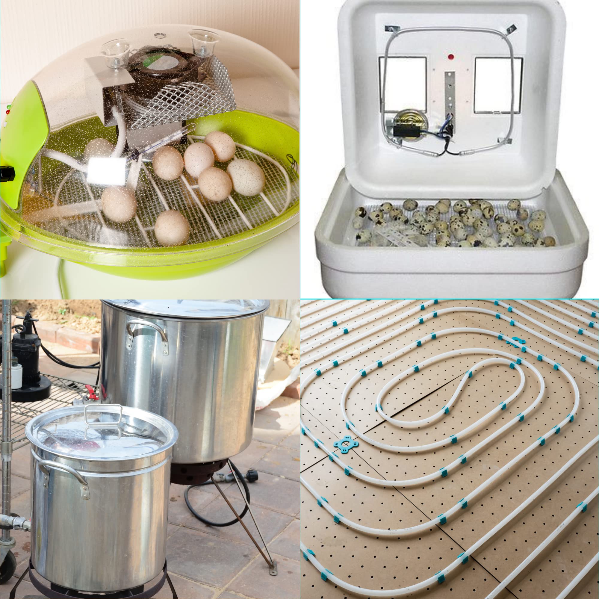 DOJA Industrial | Cable Calefactor 60W | 2 Metros | 230v | Resistencia de Silicona Professional para Incubadora Terrario Reptiles Acuario Semilleros | Sonda Calentador Fabricacion de Cerveza Vino — view 4
