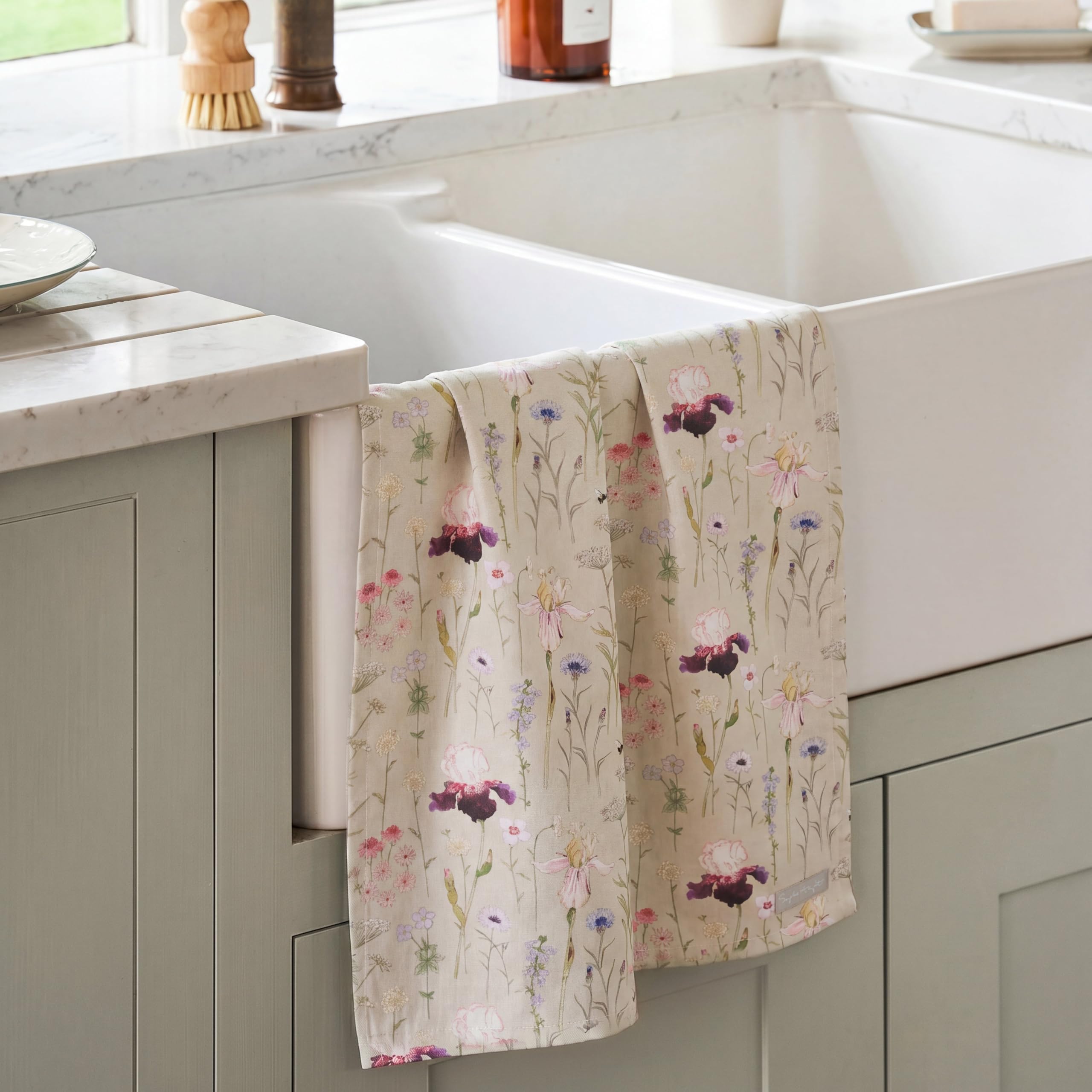 Sophie Allport Garden Floral Tea Towel
