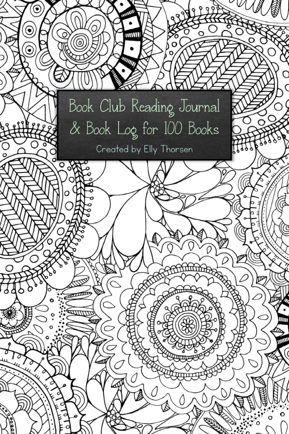 Book Club Reading Journal and Book Log for 100 Books