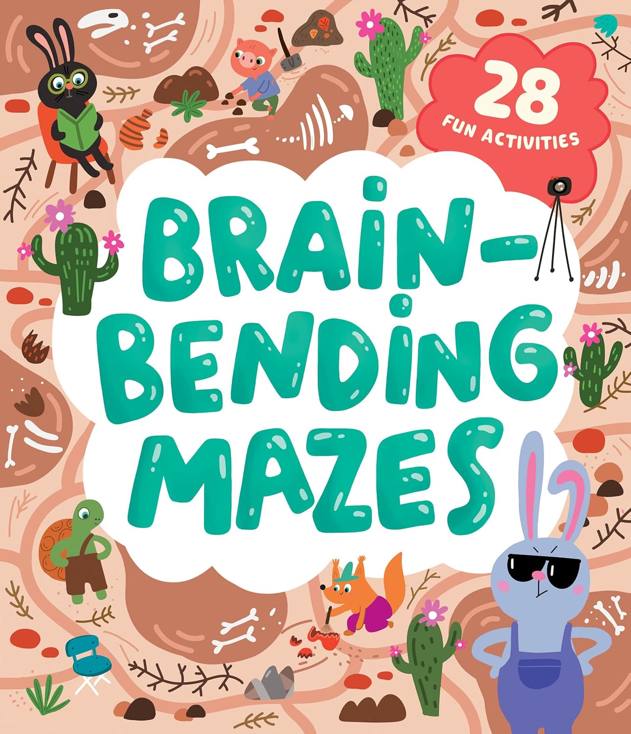 Brain-Bending Mazes (Clever Mazes)      Hardcover – May 13, 2025