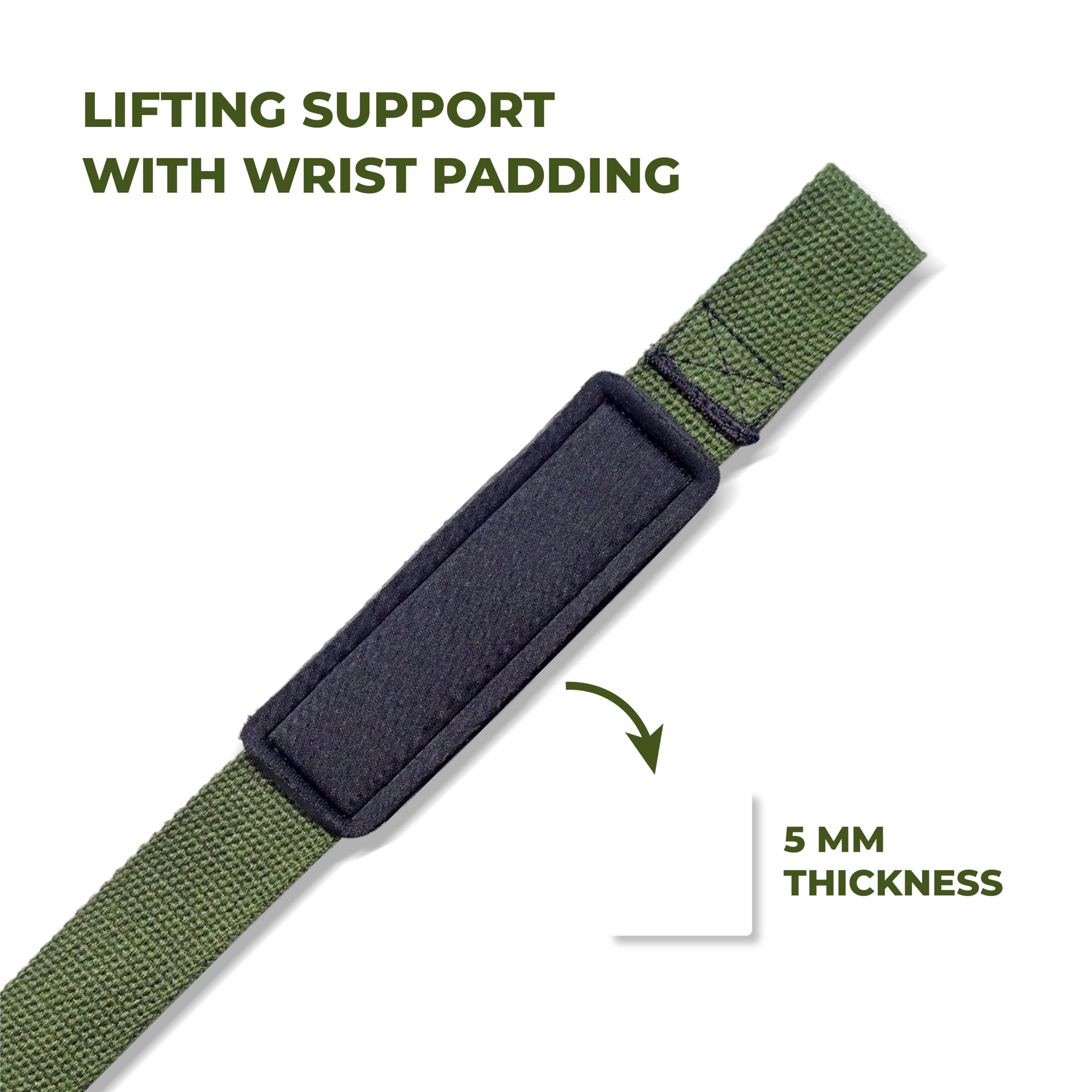 Correas de levantamiento para levantamiento de pesas, culturismo, levantamiento de potencia, entrenamiento de fuerza y peso muerto, correas de muñeca acolchadas de neopreno de 21 pulgadas,