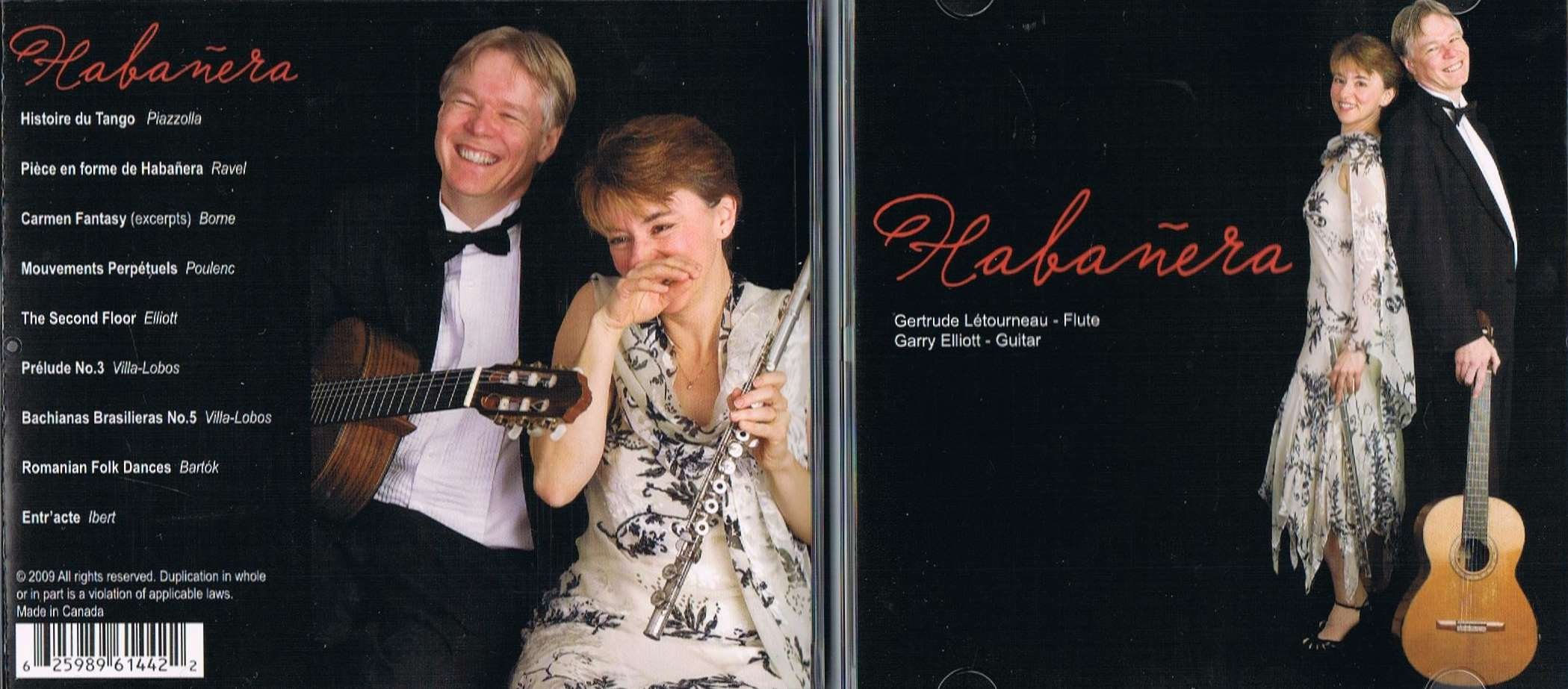 Habanera [Audio CD] Gertrude Letourneau, Garry Elliott
