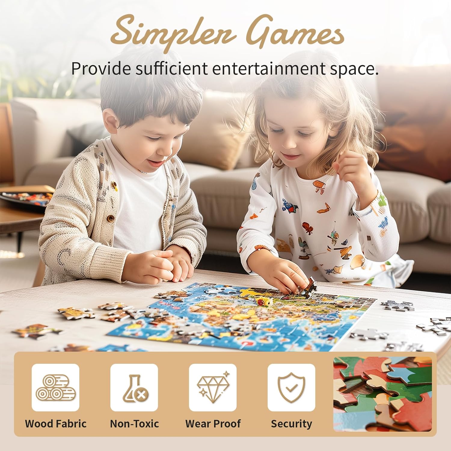Custom Puzzles from Photo – Personalized Jigsaw Puzzle with Your Picture, 120/200/300/500/1000/1500 Pieces – Custom Puzzle Gift for Family, Pet, Wedding, Birthday, Mother's Day (1000-Horizontal)