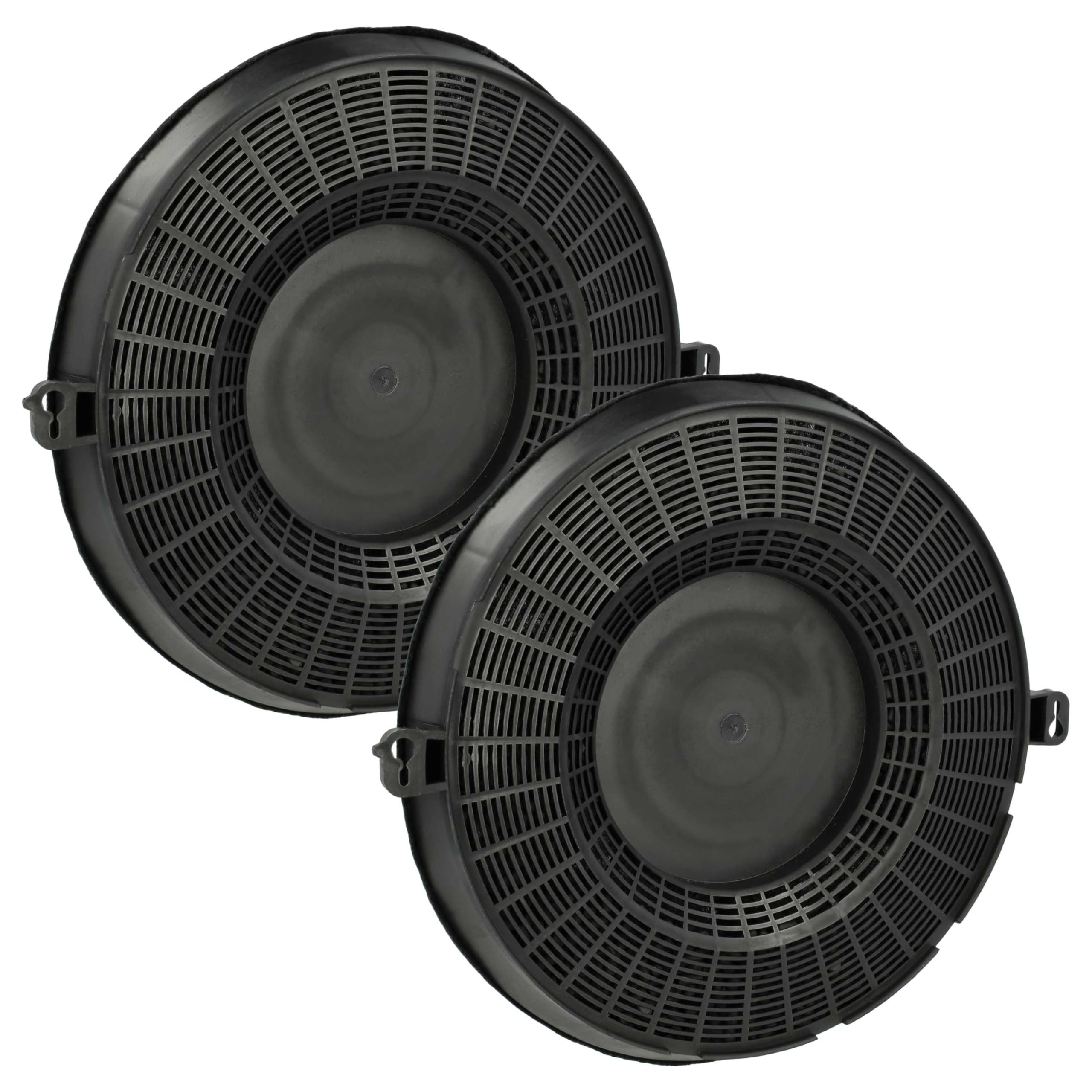vhbw 2x Activated Carbon Filter compatible with Elica KREA St IX F/60, KREALXGFAWH/F/90, VEGANG1K20SL3V2L, VEGASTBLA/60 Extractor Hood