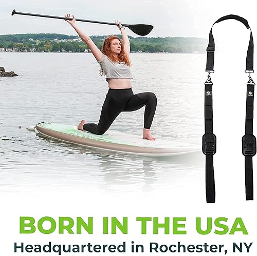 Miniatura 9 de Gradient Fitness Correa de hombro para kayaktabla de remo, tabla de surf  Correa de transporte de SUP manos libres para tablas de todos los tamaños