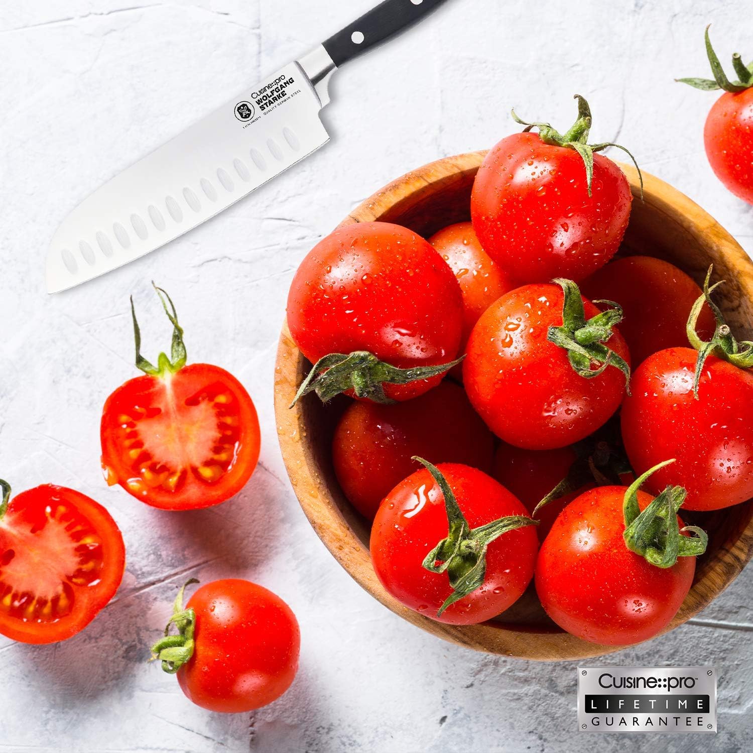 CUISINE::PRO® WOLFGANG STARKE™ Santoku Knife (7" - Single)