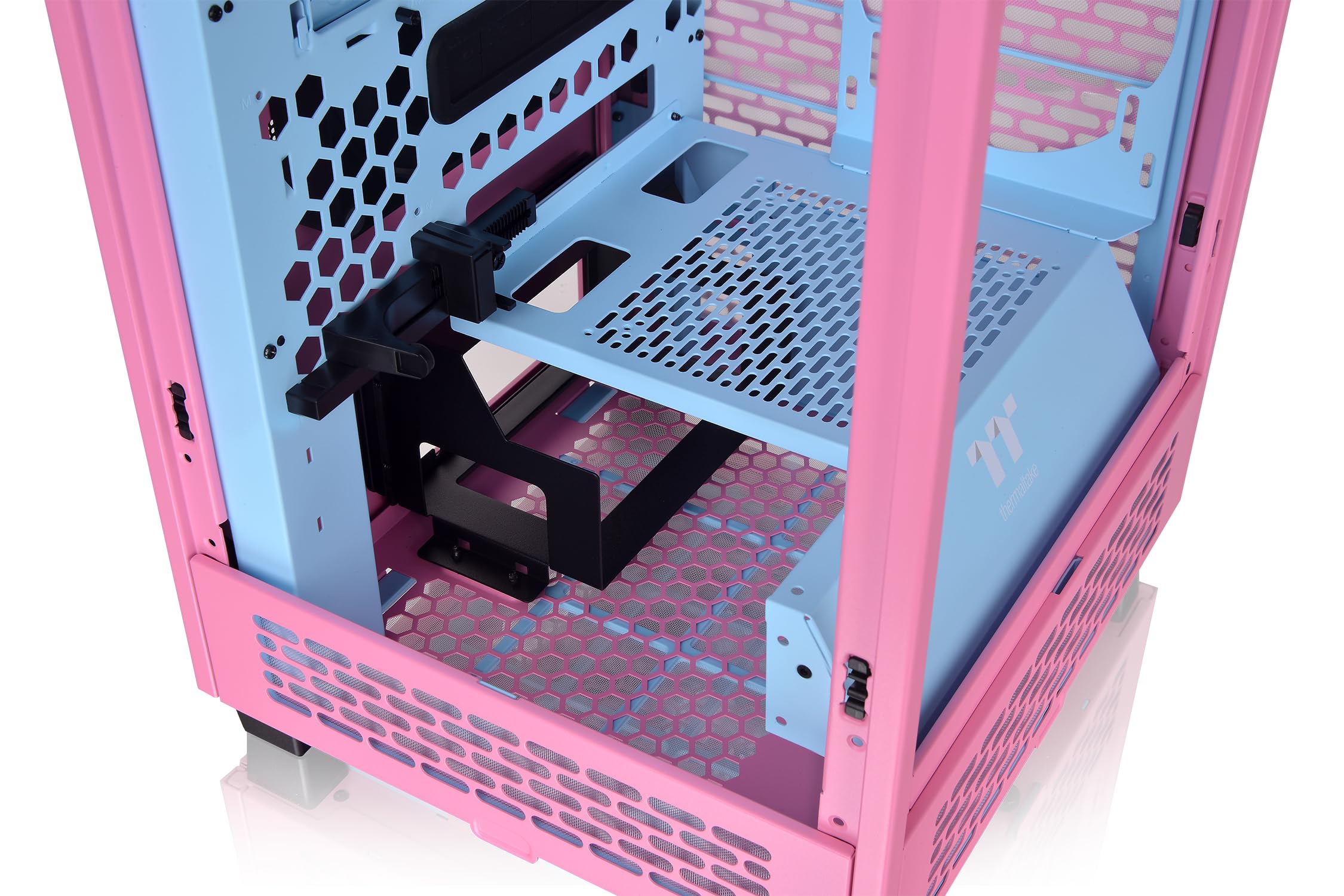 Thermaltake The Tower 200 Mini Tower | Bubble Pink