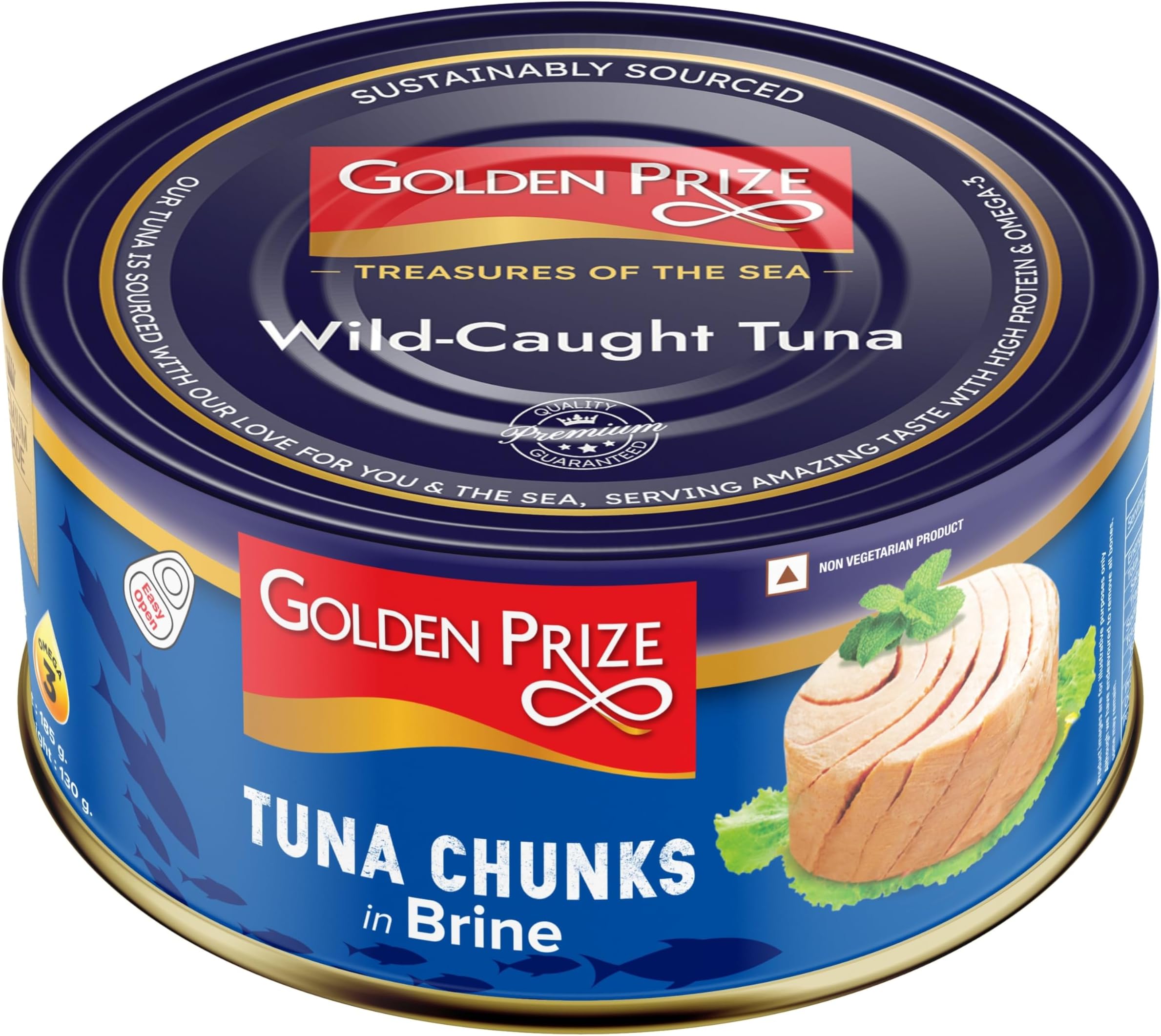 Tuna Chunks in Brine, 185g (Pack of 1)